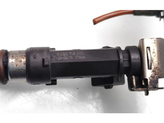 Комплект форсунок 280158205, 0280151267    Opel Meriva B  B14NEL 