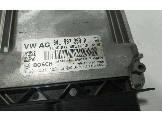 Блок управления двигателя 04L906026QE5T0, 04L907309P Volkswagen Touran III