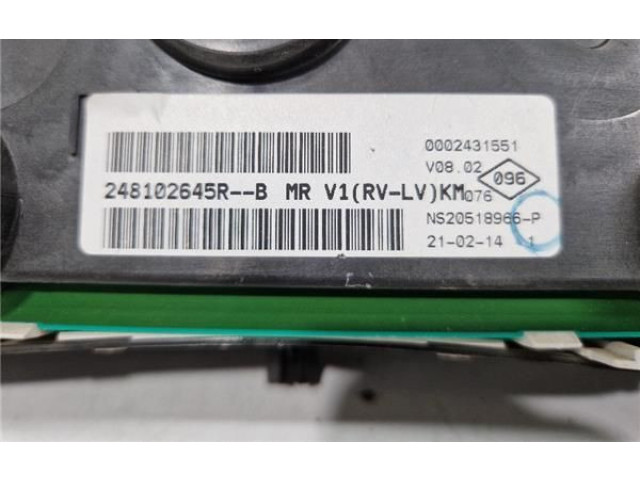 Панель приборов 248102645RB Dacia Duster