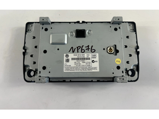 Дисплей 5G0919605 Volkswagen Golf VII