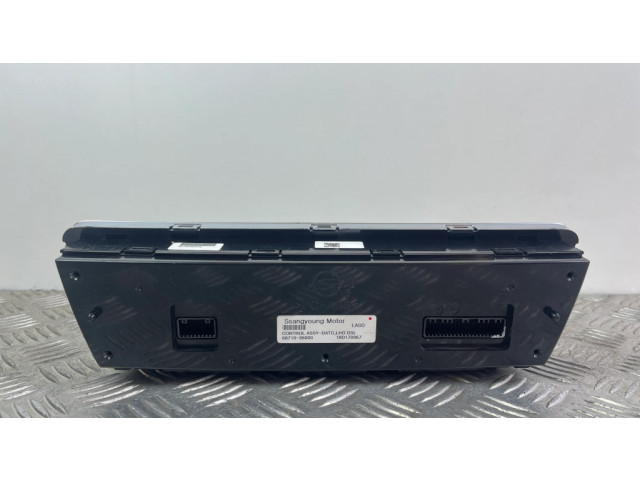 Блок управления климат-контролем 6871036000 SsangYong Rexton