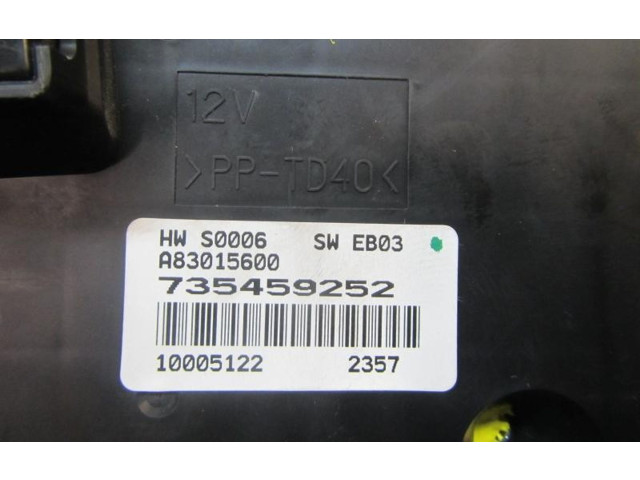 Блок управления климат-контролем 735459252, 735459252 Fiat Linea