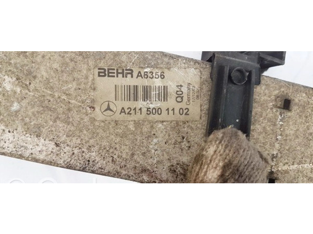 Интеркулер  A2115001102, A6356   Mercedes-Benz E W211 2.7