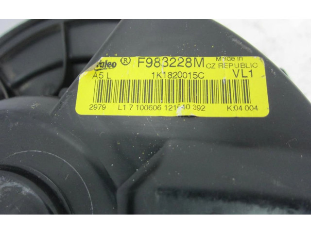 Вентилятор печки    1K2820015G   Audi A3 S3 8P