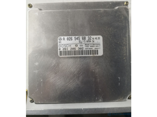 Блок управления двигателем Блок управления 0261206302, A0265456832   Mercedes-Benz CL C216