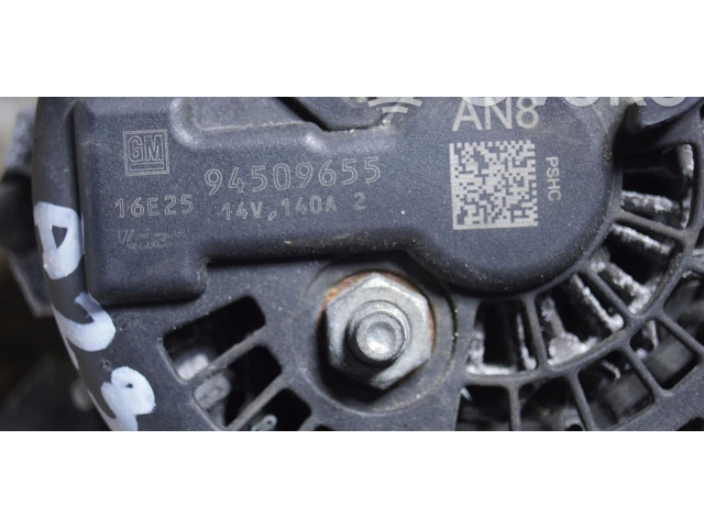 Генератор 94509655 Vauxhall Mokka