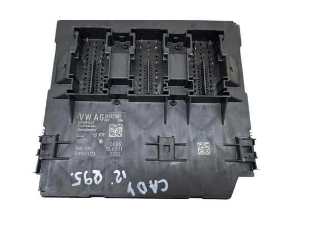 Zpětné zrcátko  Volkswagen Caddy 2009  2K5937085, 5WK50417A  