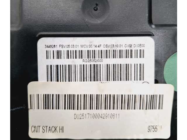 Блок управления климат-контролем 3449281 Mini One Cooper Coupe R56