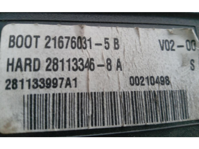 Блок предохранителей 281133997A1   Citroen C4 I    