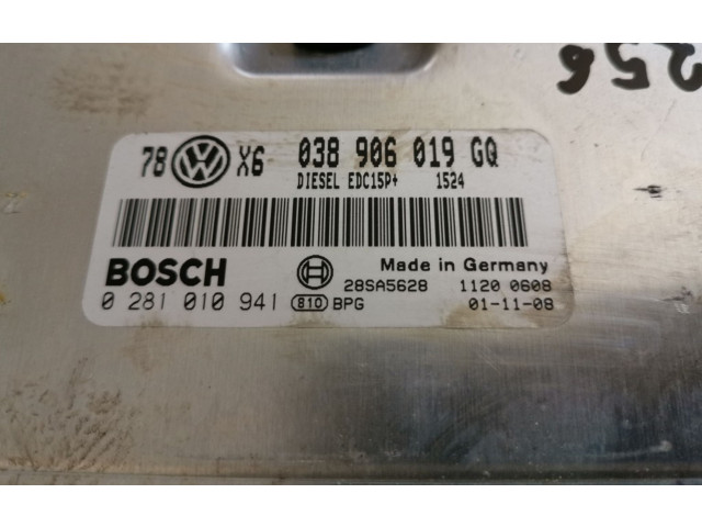 Řídící jednotka 038906019GQ, 0281010941 Audi A6 S6 C5 4B 2002