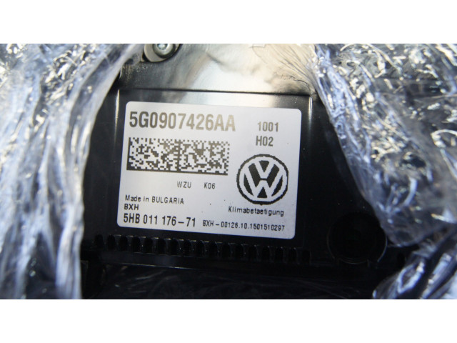 Блок управления климат-контролем 5G0907426AA   Volkswagen Golf VII