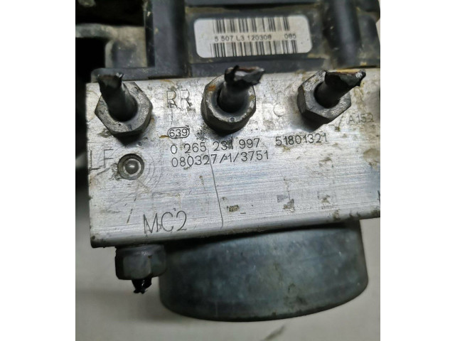 Блок АБС 0265231997, 5507L3120308   Citroen  Nemo   -  года