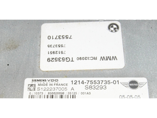 Блок управления двигателя 7553735, 12147553735   Mini One - Cooper R50 - 53