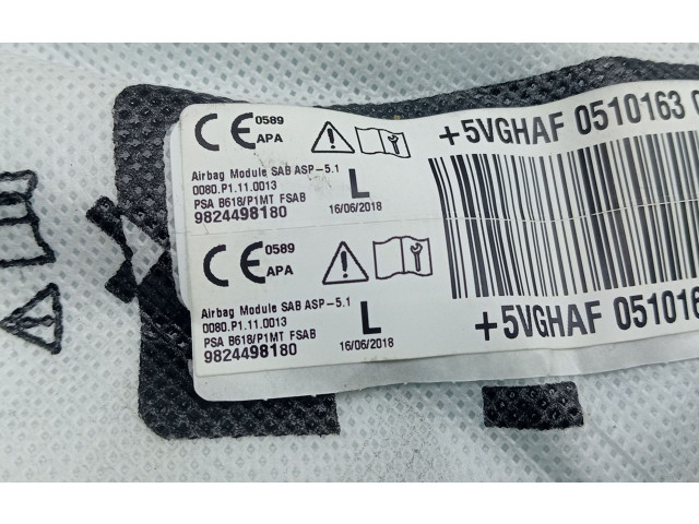 Подушка безопасности в сиденье 9824498180 Citroen C3 Aircross