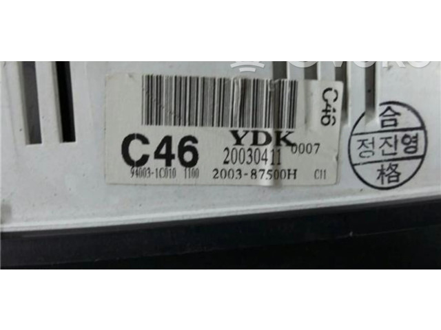 Přístrojová deska Hyundai Getz 1999 YDKC4620030411, 940031c010