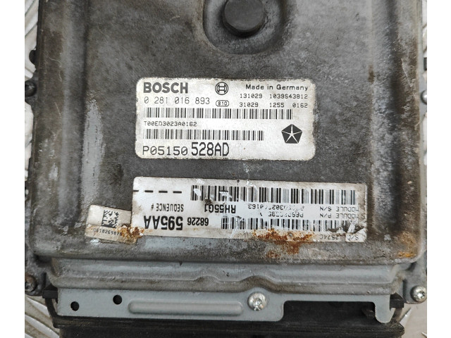 Řídící jednotka P05150528AD, 0281016893 Chrysler Voyager 2014