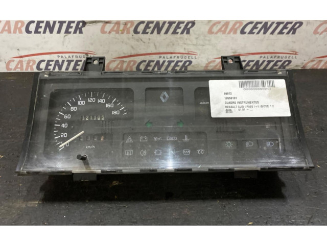 Панель приборов 19556101   Renault Clio I       