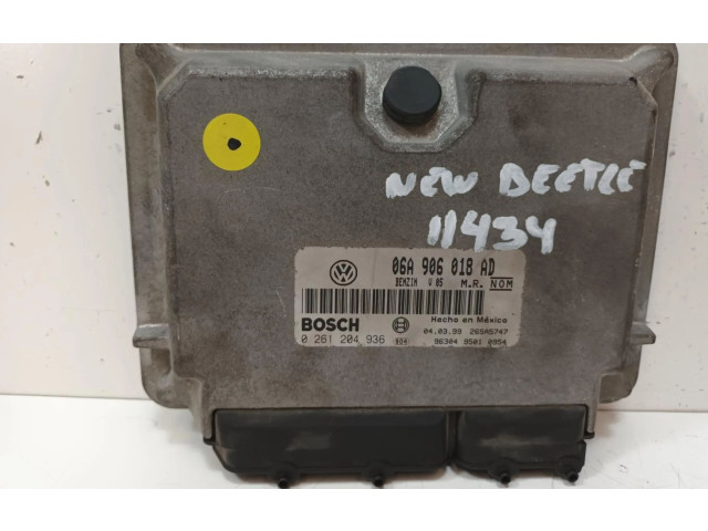Блок управления двигателем Блок управления 06A906018AD, 06A906018AD   Volkswagen New Beetle