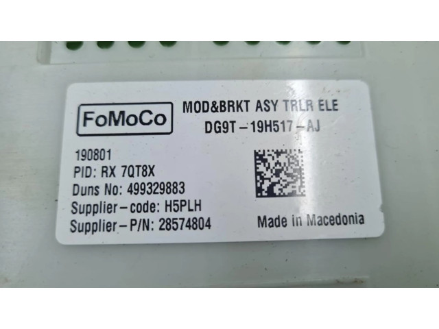 Блок управления двигателя DG9T19H517AJ, MODULOELECTRONICO Ford Ranger