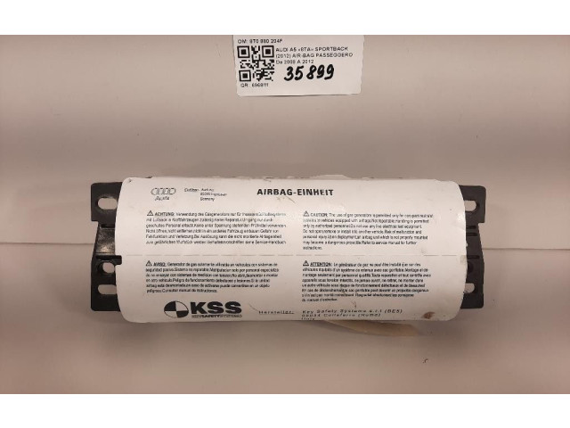 Подушка безопасности пассажира 8T0880204F, 8T0880204F   Audi A5 Sportback 8TA