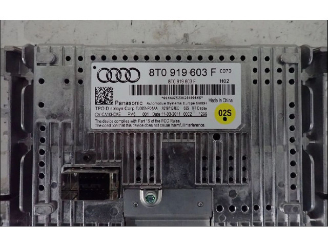 Дисплей    8R0919604A   Audi A5 Sportback 8TA