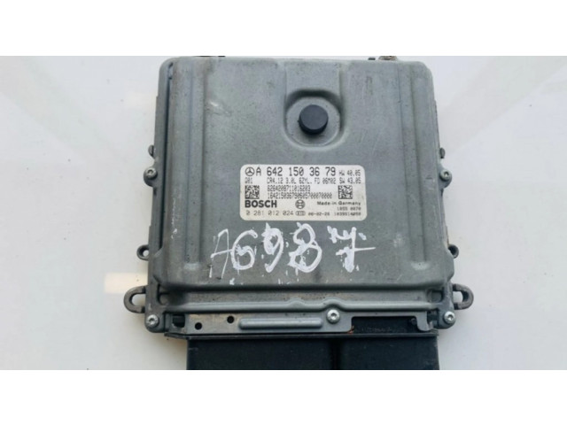 Блок управления двигателя a6421503679, 0281012024 1039s14050 6 Mercedes-Benz R W251