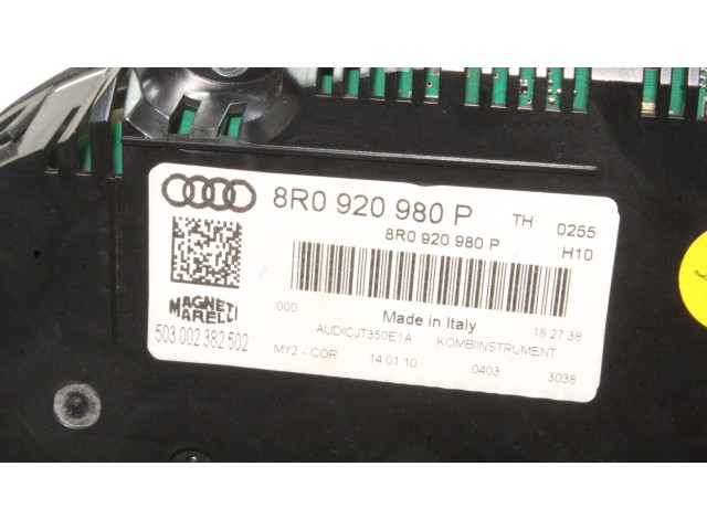 Панель приборов 8R0920980P Audi Q5 SQ5
