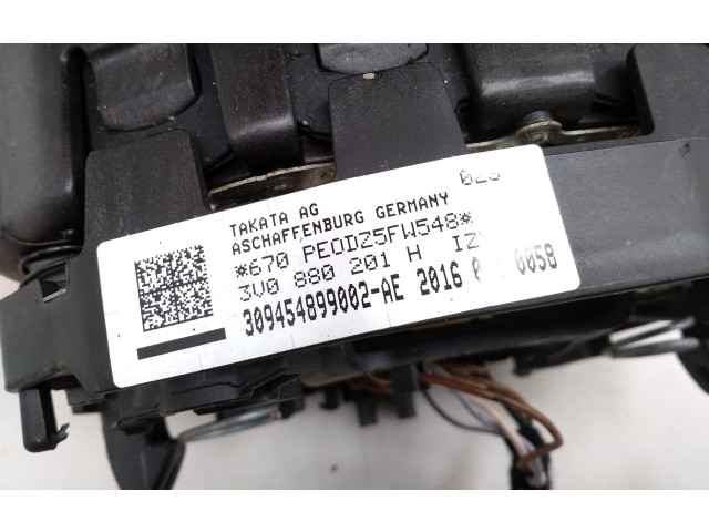 Подушка безопасности водителя 3V0880201H Skoda Superb B8 (3V)