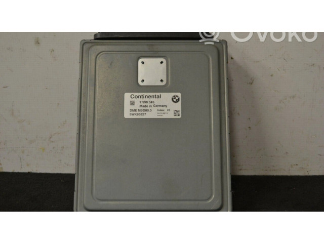 Řídící jednotka 7598345, 5WK93827 BMW 7 F01 F02 F03 F04 2008