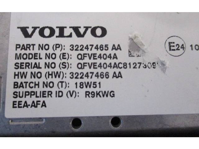 Дисплей    32247465AA, 32247466AA   Volvo XC90