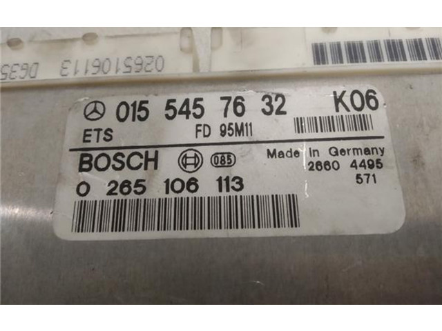 Блок управления АБС 0155457632, 0155457632   Mercedes-Benz E AMG W210