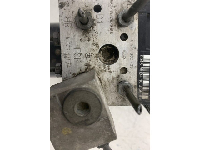 Блок управления АБС 0034317512   Mercedes-Benz A W168
