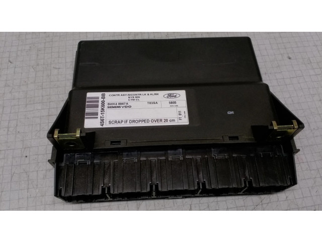 Блок комфорта 4S6T15K600BB, 5WK48967A Ford Fiesta
