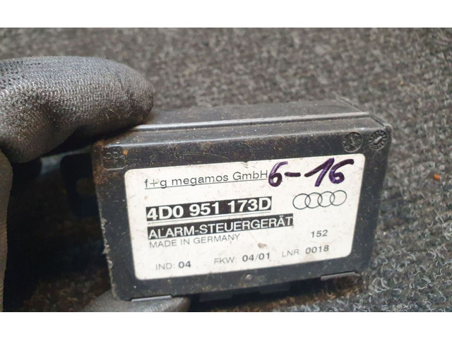Блок управления сигнализации 4D0951173D Audi A6 S6 C5 4B