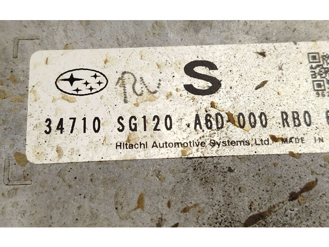 Блок управления 34710SG120   Subaru Forester SJ