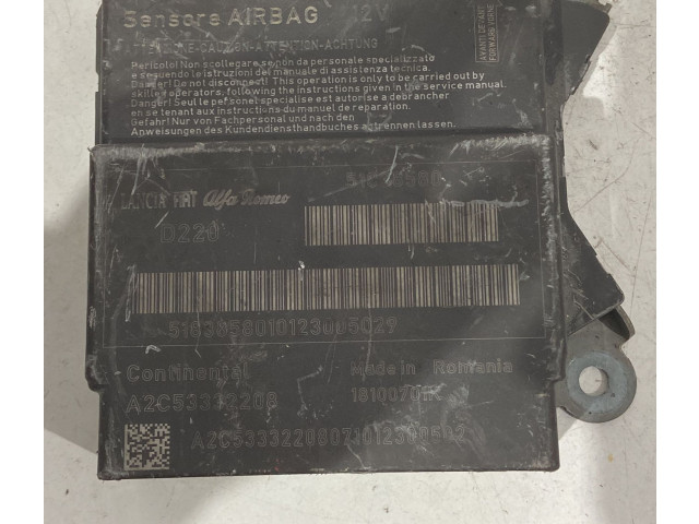 Блок подушек безопасности A2C53332208, A2C53332208   Fiat Punto Evo