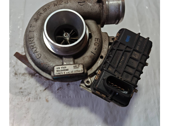 Турбина Citroen C-Crosser 9684849580, 7696744 для двигателя 4HN