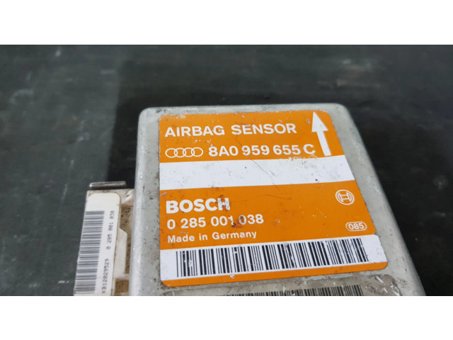 Блок подушек безопасности 8A0959655C, 0285001038   Audi A6 S6 C4 4A