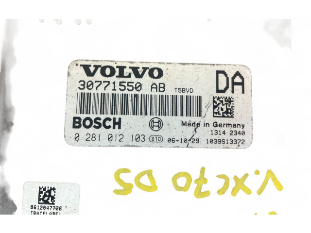 Řídící jednotka 30771550AB, 0281012103 Volvo XC90 2006