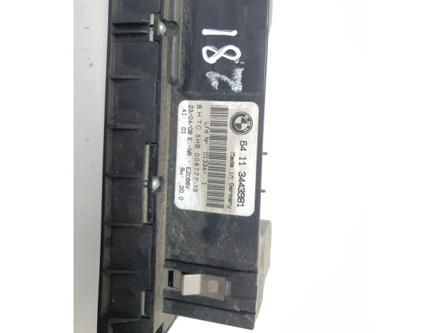 Блок управления климат-контролем 64113443981...   BMW X3 E83