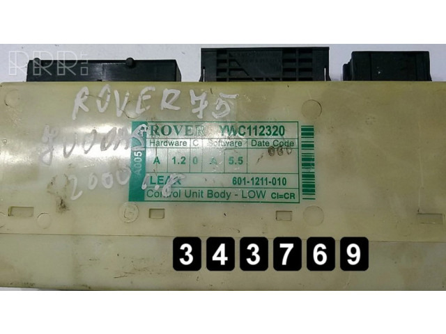 Блок управления двигателя 6011211010   Rover 75