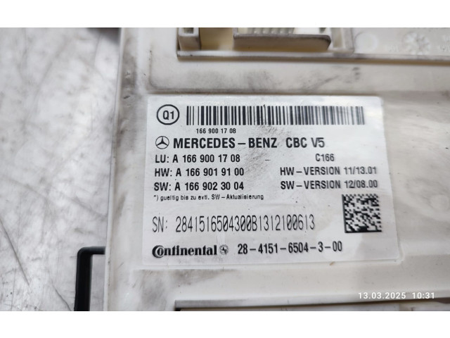 Блок комфорта A1669001708   Mercedes-Benz GL X166   