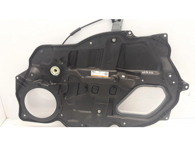 Передний електрический механизм для подъема окна без двигателя