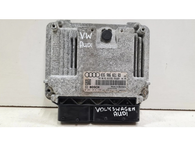 Řídící jednotka 03G906021RD, 0281014135 Audi A3 S3 A3 Sportback 8P 2009