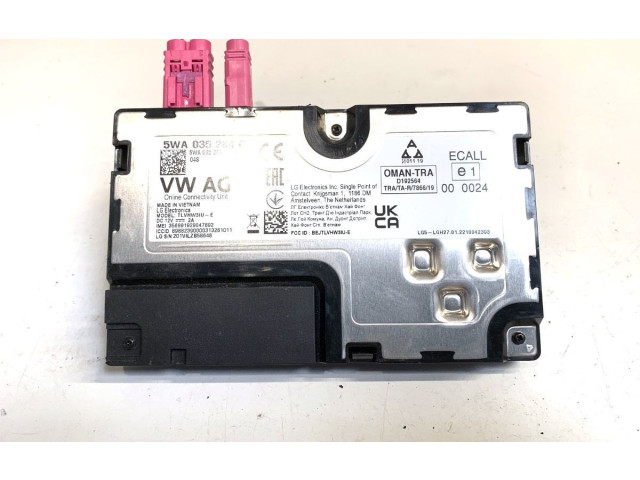 Блок управления 5WA035284C Skoda Octavia Mk4