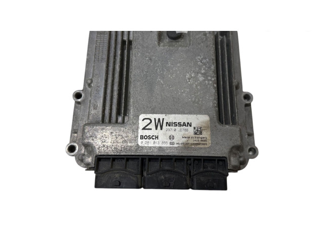 Řídící jednotka 23710JD78B, 1039S21009 Nissan Qashqai 2008