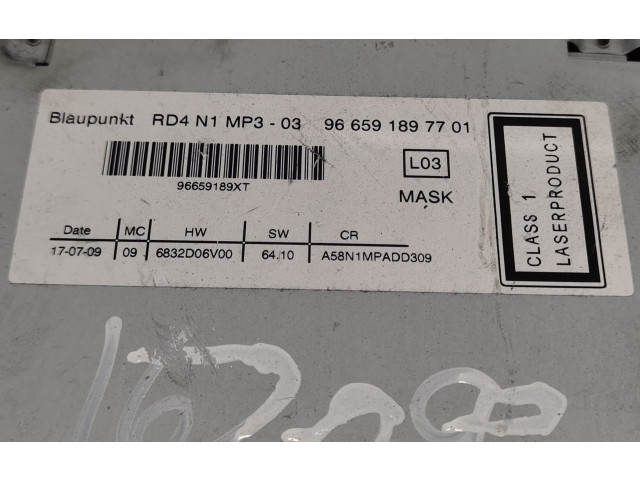 Vstřikovací čerpadlo 966591897701, 96659189XT Citroen C3 8FS