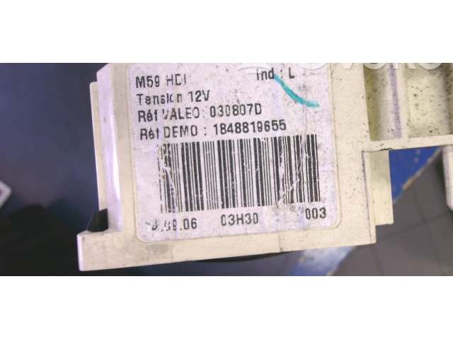 Блок управления климат-контролем 030807D Citroen Berlingo