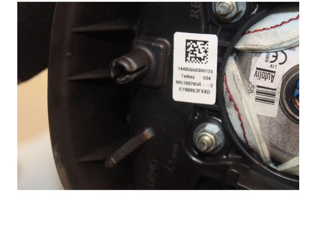 Подушка безопасности водителя 985108265R Renault Clio IV