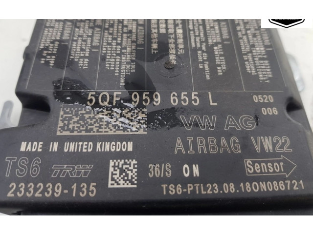Блок подушек безопасности 5QF959655L, 5QF959655L   Seat Ibiza V (KJ)